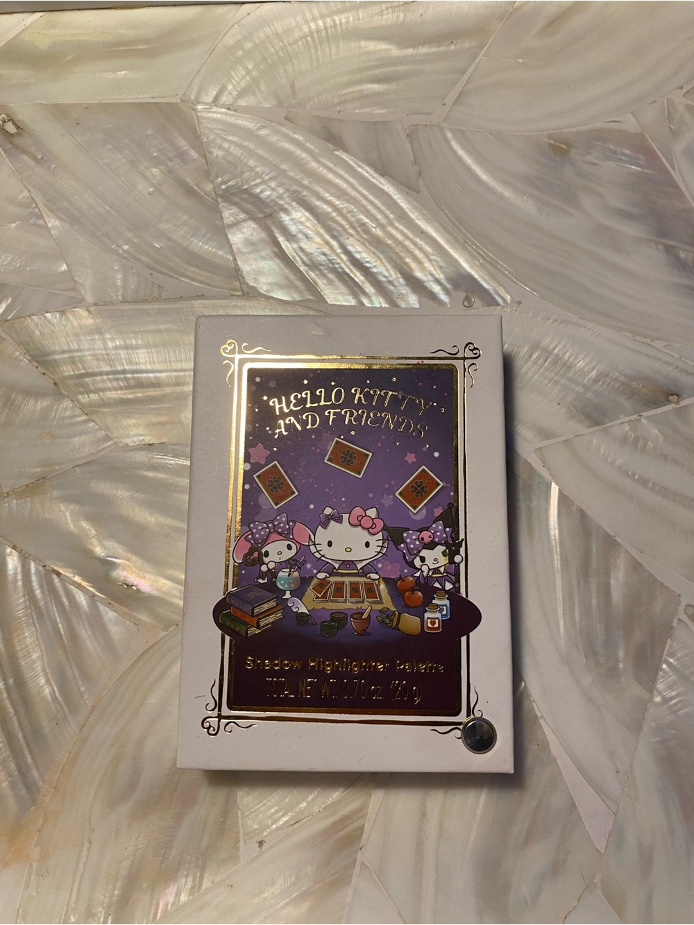 Hello Kitty and Friends Tarot Card Eye Shadow & Highlighter Palette -